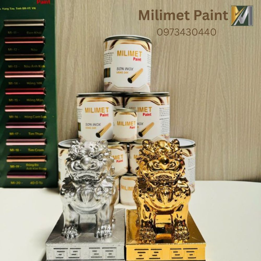 sơn inox milimet paint
