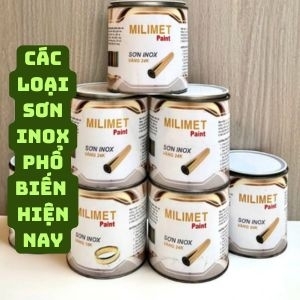 Các loại sơn inox phổ biến