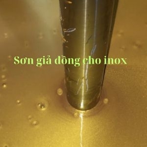 Sơn giả đồng cho inox – Bí quyết tạo vẻ cổ điển sang trọng